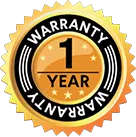 1-Year Warranty