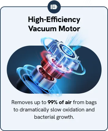 High-Efficiency Vacuum Motor