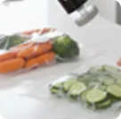 Vacuum sealing ingredients