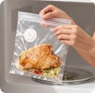 Meal prep with vacuum-sealed food